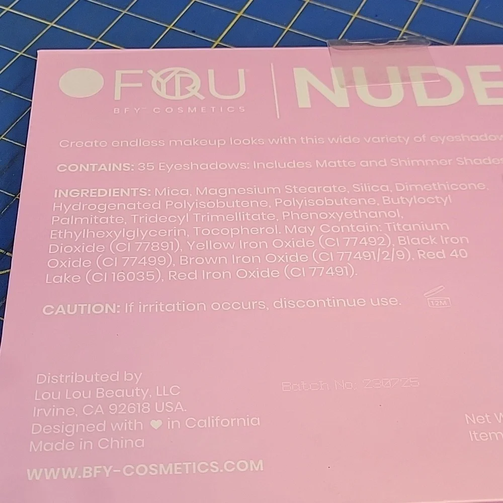 bey cosmetics explore focallure